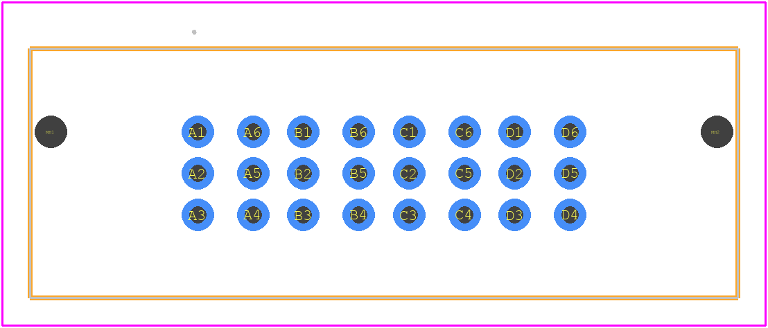 UPT-04-03.0-01-L-V - SAMTEC PCB footprint - Other - Other - UPT-04-03.0-01-L-V-2