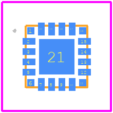 SI4737-C40-GM - Silicon Labs PCB footprint - Other - Other - SI4737-C40-GM-3