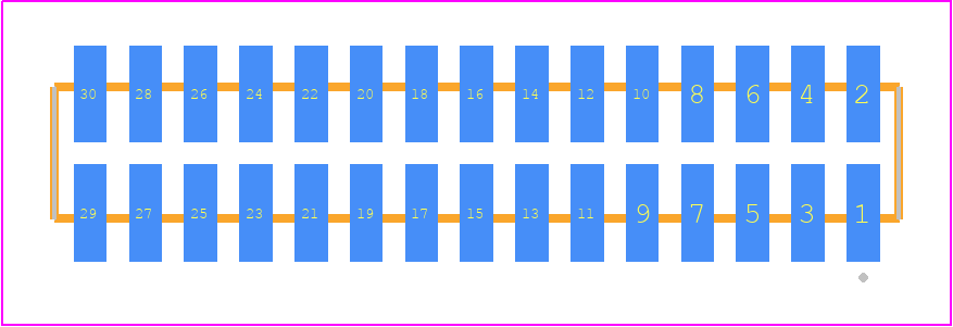 SFMC-115-T2-FM-D - SAMTEC PCB footprint - Other - Other - SFMC-115-SS-YY-D