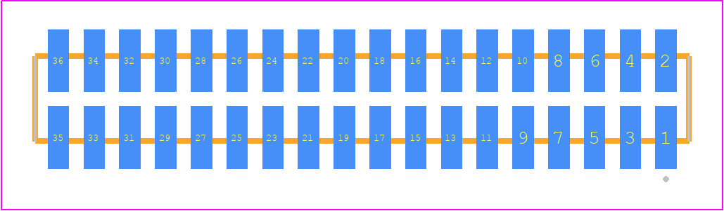 SFMC-118-T2-S-D - SAMTEC PCB footprint - Other - Other - SFMC-118-SS-YY-D