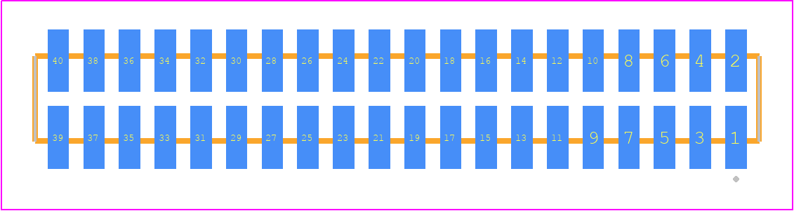 SFMC-120-02-FM-D - SAMTEC PCB footprint - Other - Other - SFMC-120-SS-YY-D