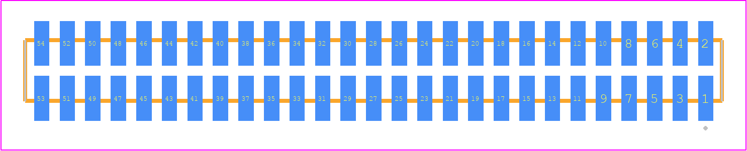 SFMC-127-L2-S-D - SAMTEC PCB footprint - Other - Other - SFMC-127-SS-YY-D