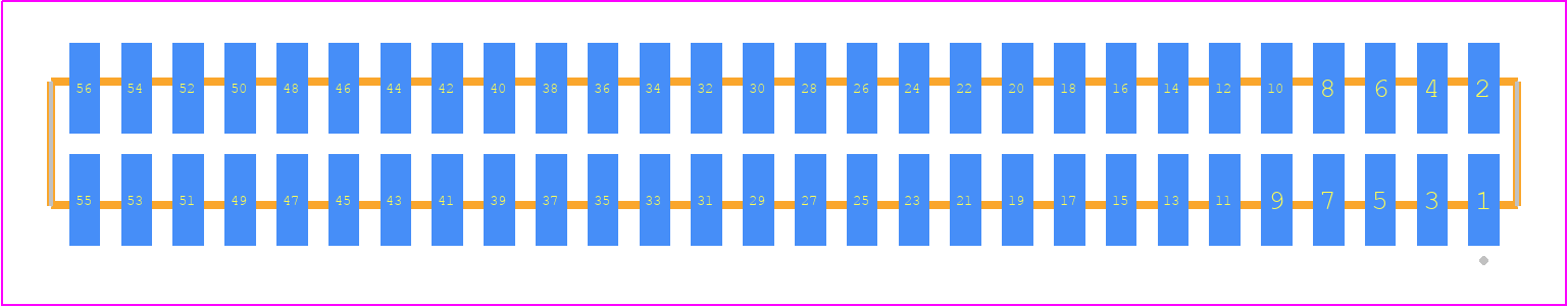 SFMC-128-02-FM-D - SAMTEC PCB footprint - Other - Other - SFMC-128-SS-YY-D