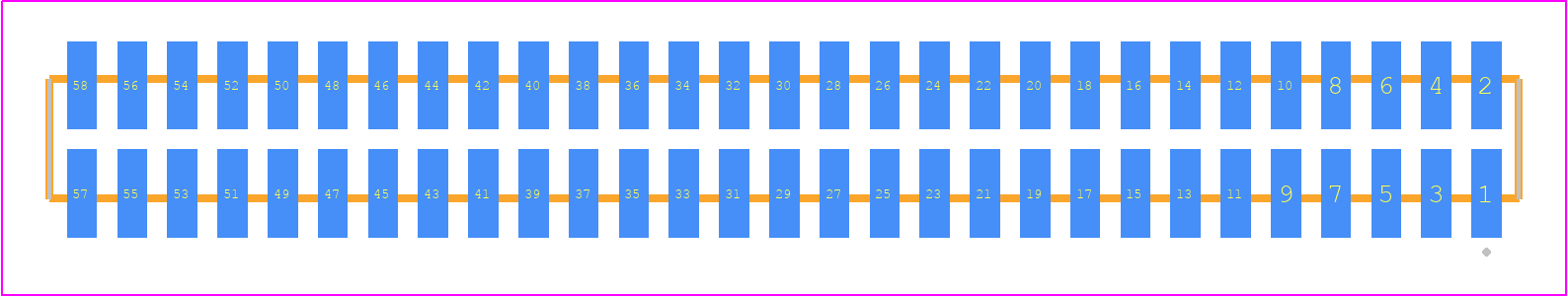 SFMC-129-02-SM-D - SAMTEC PCB footprint - Other - Other - SFMC-129-SS-YY-D