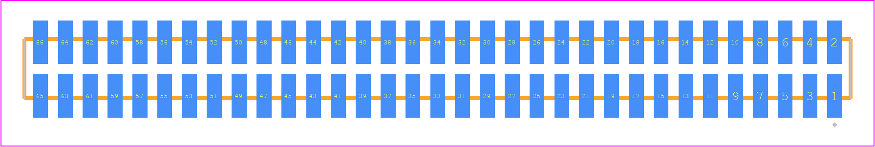 SFMC-133-T2-L-D - SAMTEC PCB footprint - Other - Other - SFMC-133-SS-YY-D