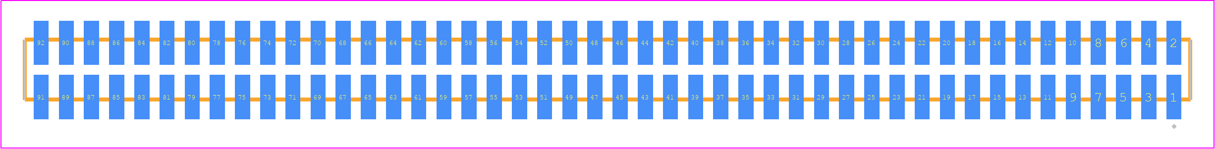 SFMC-146-T2-S-D - SAMTEC PCB footprint - Other - Other - SFMC-146-SS-YY-D