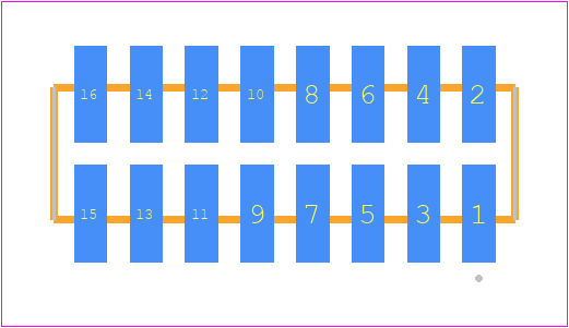 SFMC-108-02-L-D-TR - SAMTEC PCB footprint - Other - Other - SFMC-108-SS-YY-D-TR