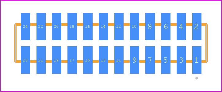 SFMC-112-T2-H-D-TR - SAMTEC PCB footprint - Other - Other - SFMC-112-SS-YY-D-TR