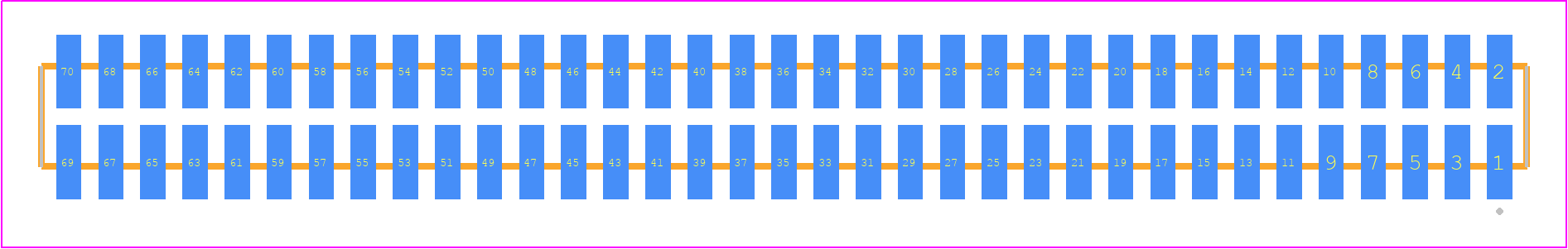 SFMC-135-L2-L-D-TR - SAMTEC PCB footprint - Other - Other - SFMC-135-SS-YY-D-TR