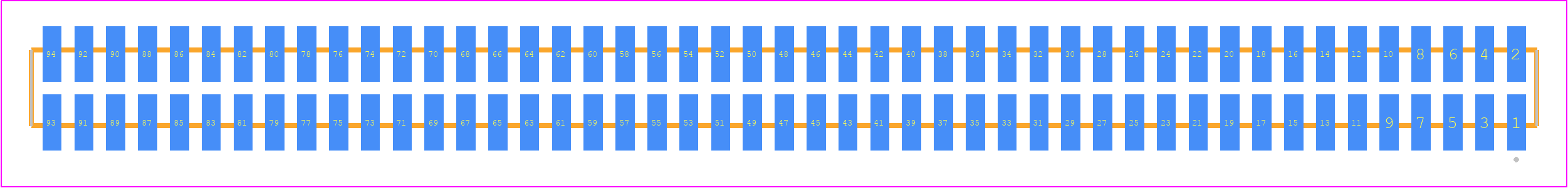 SFMC-147-T2-S-D-TR - SAMTEC PCB footprint - Other - Other - SFMC-147-SS-YY-D-TR