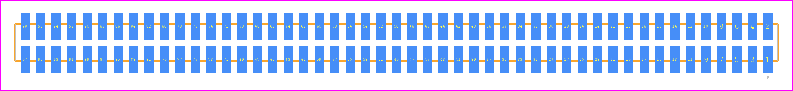 SFMC-149-L2-SM-D-TR - SAMTEC PCB footprint - Other - Other - SFMC-149-SS-YY-D-TR