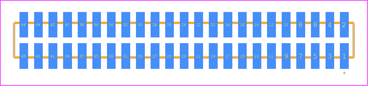 SFMC-123-02-L-D-K-TR - SAMTEC PCB footprint - Other - Other - SFMC-123-SS-YY-D-K-TR