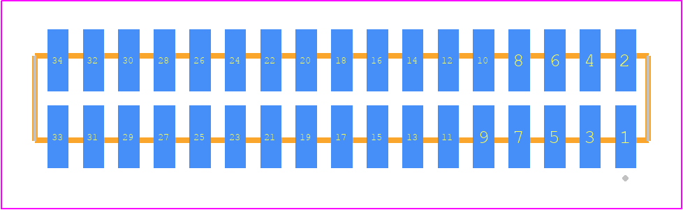 SFMC-117-02-SM-D-P-TR - SAMTEC PCB footprint - Other - Other - SFMC-117-SS-YY-D-P-TR