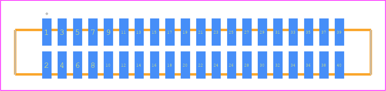 SFML-120-L2-S-D - SAMTEC PCB footprint - Other - Other - SFML-120-SS-YYY-D