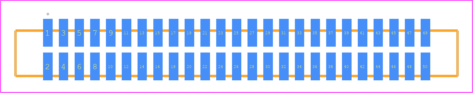 SFML-125-02-L-D - SAMTEC PCB footprint - Other - Other - SFML-125-SS-YYY-D