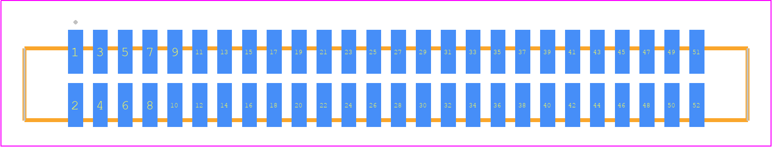 SFML-126-02-S-D - SAMTEC PCB footprint - Other - Other - SFML-126-SS-YYY-D