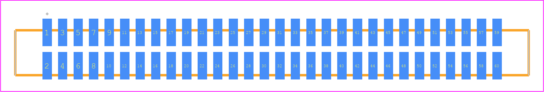 SFML-130-L2-S-D - SAMTEC PCB footprint - Other - Other - SFML-130-SS-YYY-D