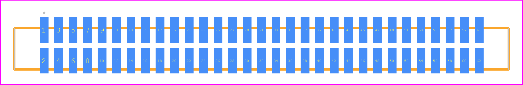 SFML-131-02-S-D - SAMTEC PCB footprint - Other - Other - SFML-131-SS-YYY-D