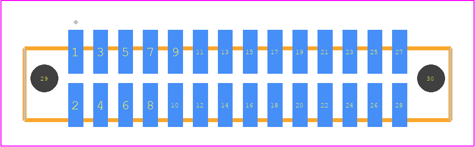 SFML-114-02-L-D-A - SAMTEC PCB footprint - Other - Other - SFML-114-SS-YYY-D-A