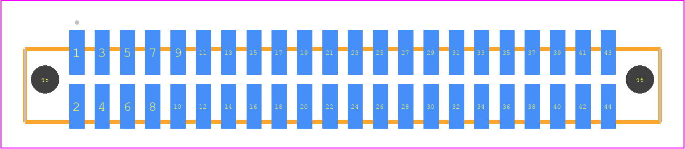 SFML-122-L2-H-D-A - SAMTEC PCB footprint - Other - Other - SFML-122-SS-YYY-D-A