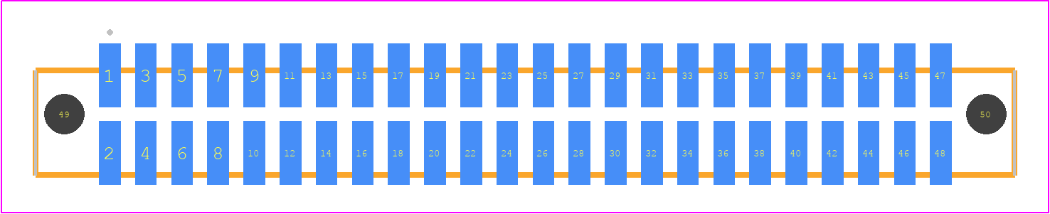 SFML-124-T2-STL-D-A - SAMTEC PCB footprint - Other - Other - SFML-124-SS-YYY-D-A
