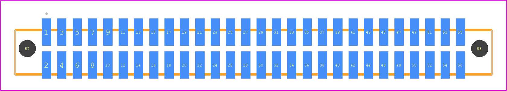 SFML-128-02-L-D-A - SAMTEC PCB footprint - Other - Other - SFML-128-SS-YYY-D-A