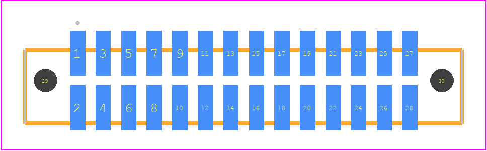 SFML-114-L2-S-D-LC - SAMTEC PCB footprint - Other - Other - SFML-114-SS-YYY-D-LC