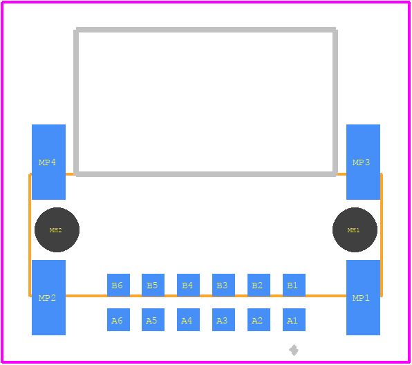 254262 - TE Connectivity PCB footprint - Other - Other - 254262