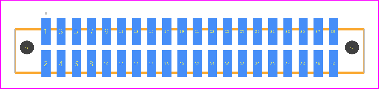 SFML-120-L2-H-D-LC - SAMTEC PCB footprint - Other - Other - SFML-120-SS-YYY-D-LC