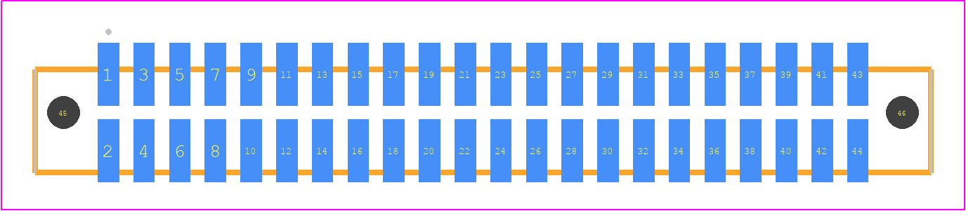 SFML-122-L2-L-D-LC - SAMTEC PCB footprint - Other - Other - SFML-122-SS-YYY-D-LC
