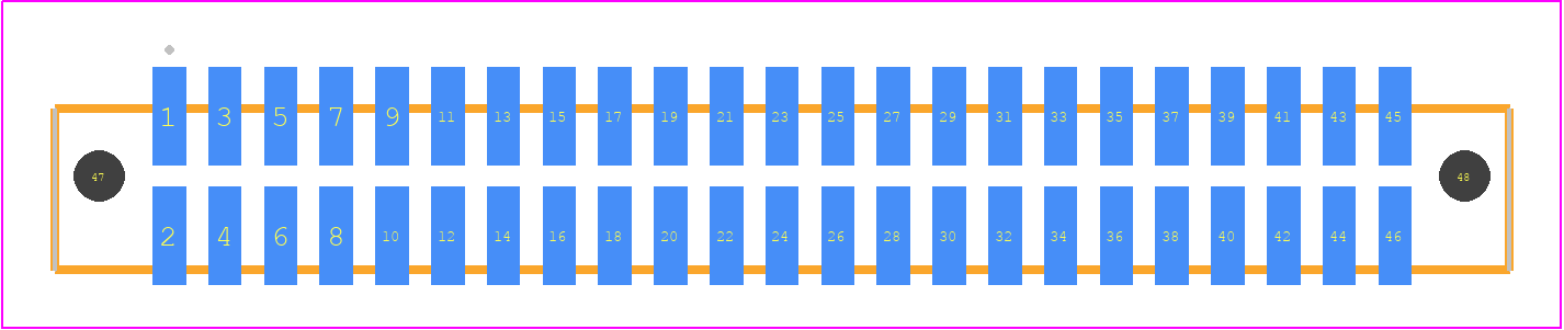 SFML-123-02-F-D-LC - SAMTEC PCB footprint - Other - Other - SFML-123-SS-YYY-D-LC