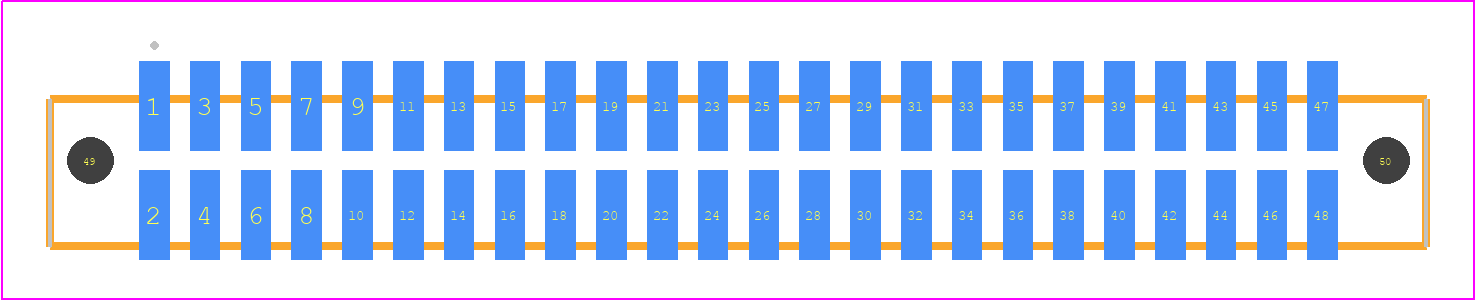 SFML-124-02-LM-D-LC - SAMTEC PCB footprint - Other - Other - SFML-124-SS-YYY-D-LC