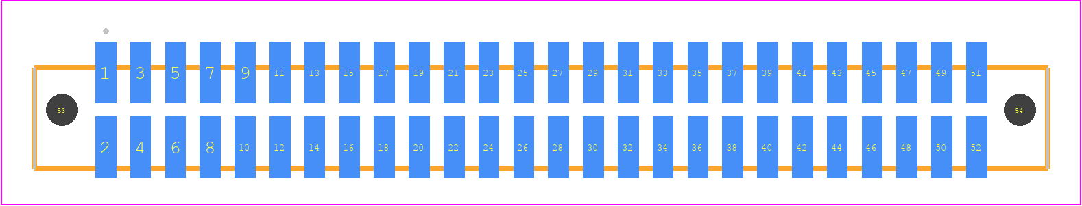 SFML-126-02-LM-D-LC - SAMTEC PCB footprint - Other - Other - SFML-126-SS-YYY-D-LC
