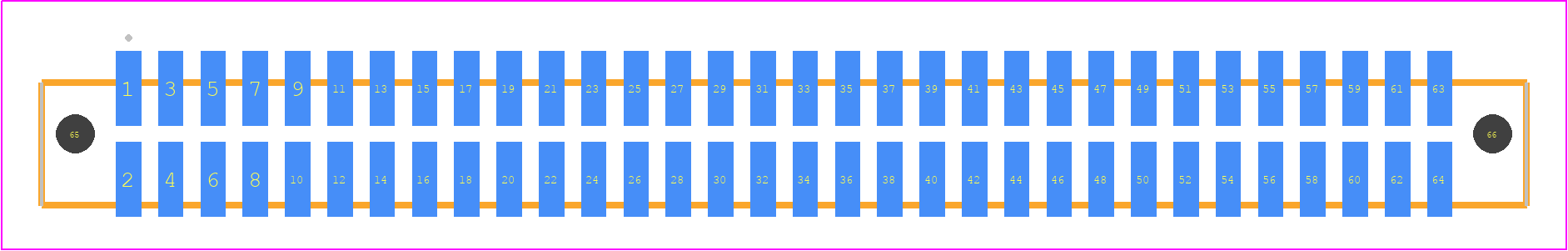 SFML-132-L2-SM-D-LC - SAMTEC PCB footprint - Other - Other - SFML-132-SS-YYY-D-LC