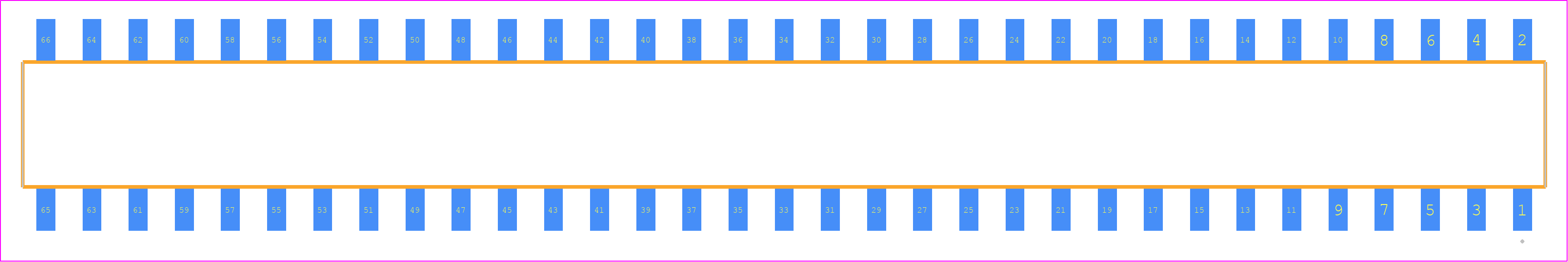 SSM-133-LM-DH - SAMTEC PCB footprint - Other - Other - SSM-133-XXX-DH