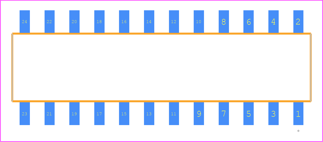 SSM-112-F-DH-TR - SAMTEC PCB footprint - Other - Other - SSM-112-XXX-DH-TR