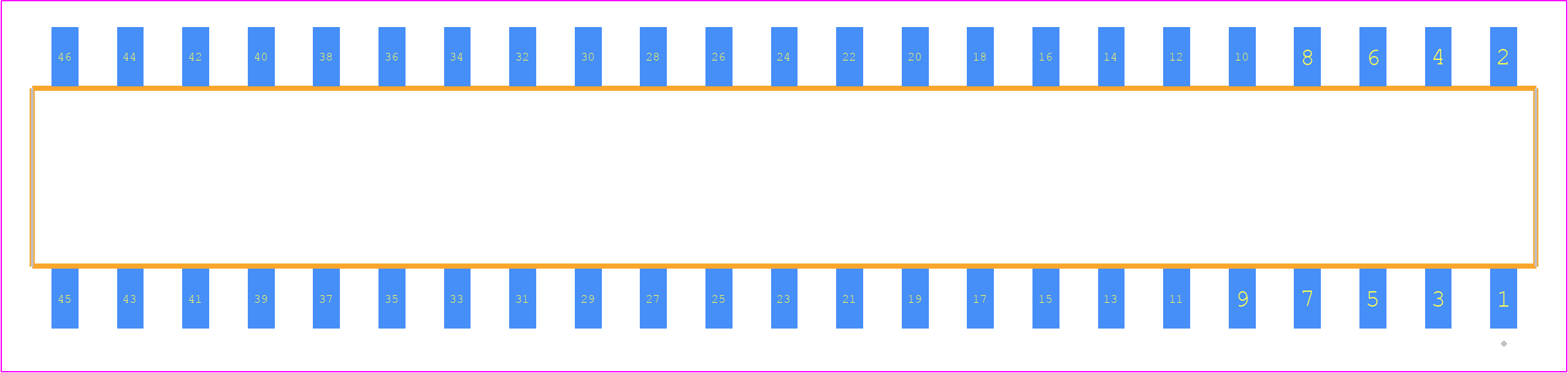 SSM-123-STL-DH-TR - SAMTEC PCB footprint - Other - Other - SSM-123-XXX-DH-TR