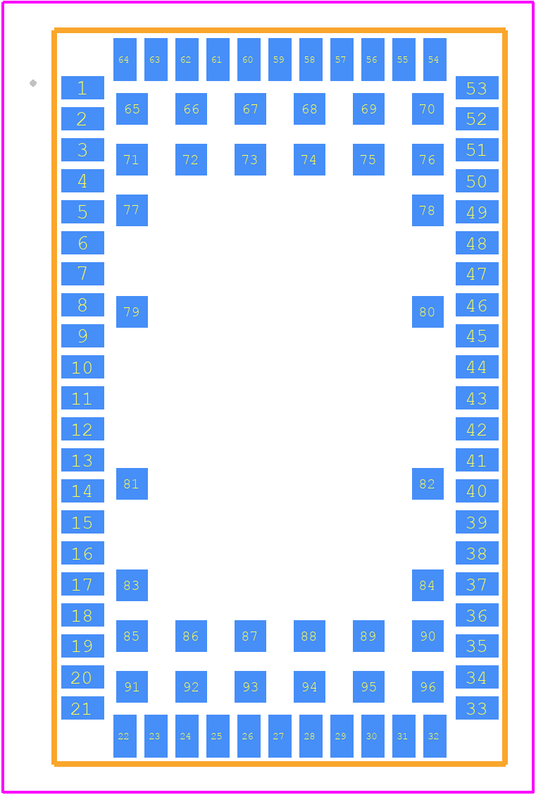 SARA-R412M-02B - u-blox PCB footprint - Other - Other - SARA-U201-03B
