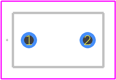 TRF250-184 - LITTELFUSE PCB footprint - Other - Other - TRF250-184-1