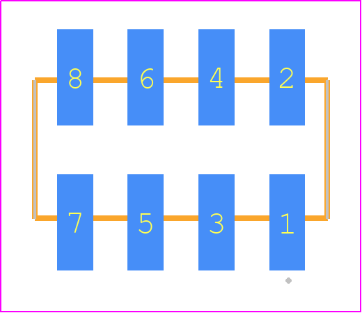 SSW-104-22-STL-D-VS - SAMTEC PCB footprint - Other - Other - SSW-104-22-XXX-D-VS