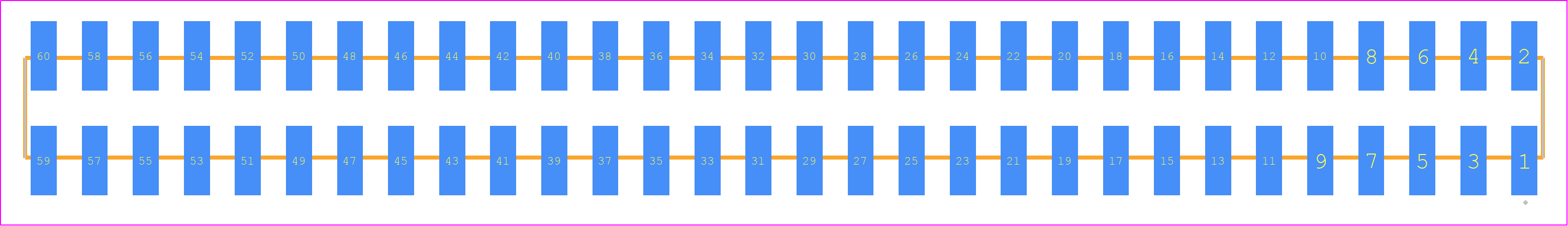 SSW-130-22-STL-D-VS - SAMTEC PCB footprint - Other - Other - SSW-130-22-XXX-D-VS