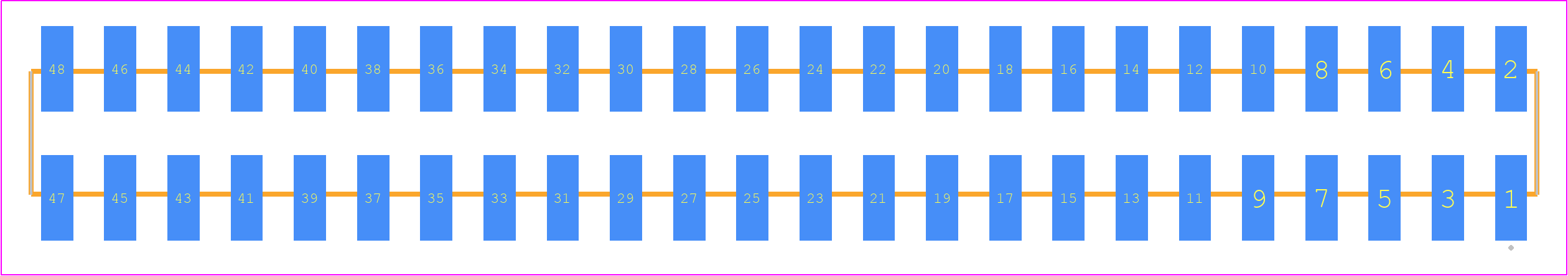 SSW-124-22-H-D-VS-K - SAMTEC PCB footprint - Other - Other - SSW-124-22-XXX-D-VS-K