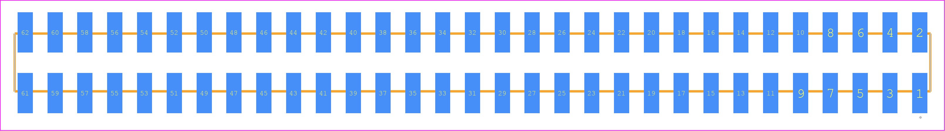 SSW-131-22-SM-D-VS-K-TR - SAMTEC PCB footprint - Other - Other - SSW-131-22-XXX-D-VS-K-TR