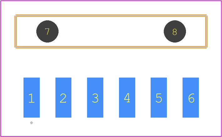 TSM-106-01-L-SH-A - SAMTEC PCB footprint - Other - Other - TSM-106-YY-ZZZ-SH-A