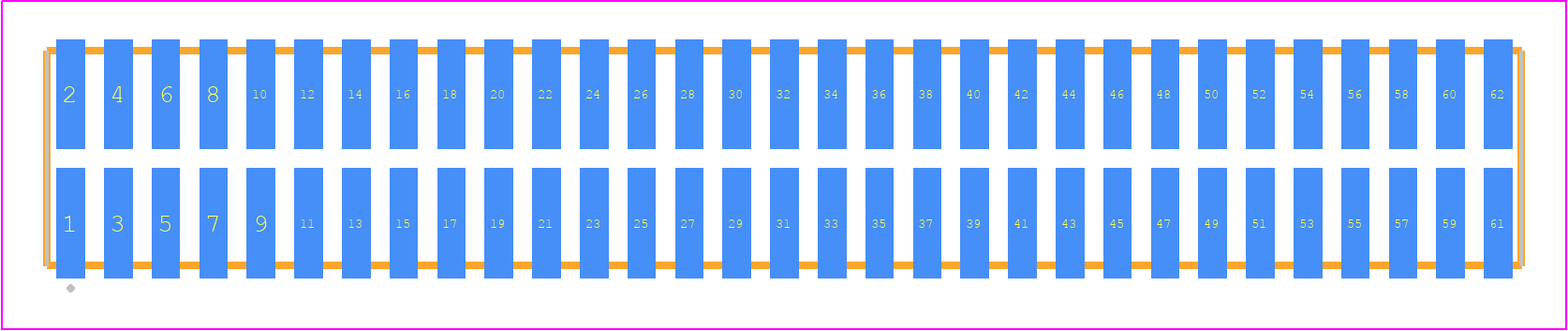 TFML-131-02-LM-D - SAMTEC PCB footprint - Other - Other - TFML-131-02-XXX-D