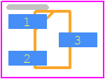 BC846CW RFG - Taiwan Semiconductor PCB footprint - SOT23 (3-Pin) - SOT23 (3-Pin) - BC846CW RFG