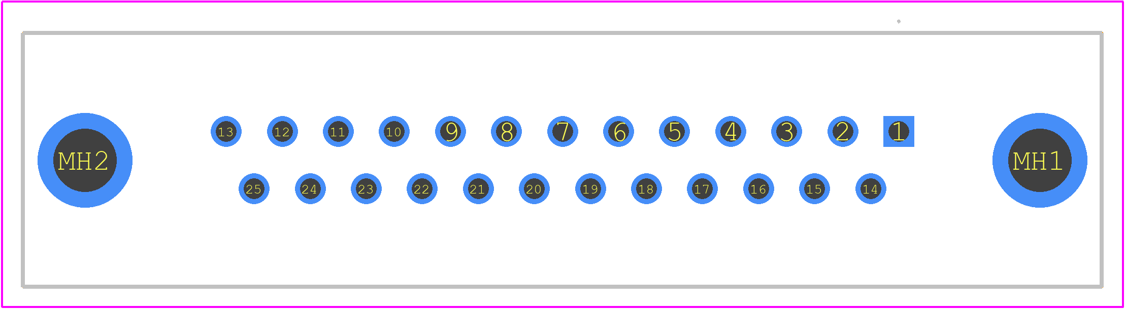 09663517512 - HARTING PCB footprint - Other - Other - 09663517512-1