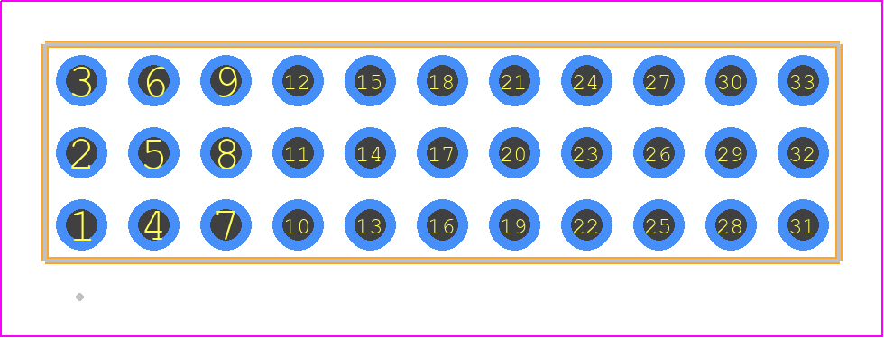 TMMH-111-06-G-T - SAMTEC PCB footprint - Other - Other - TMMH-111-XX-YY-T