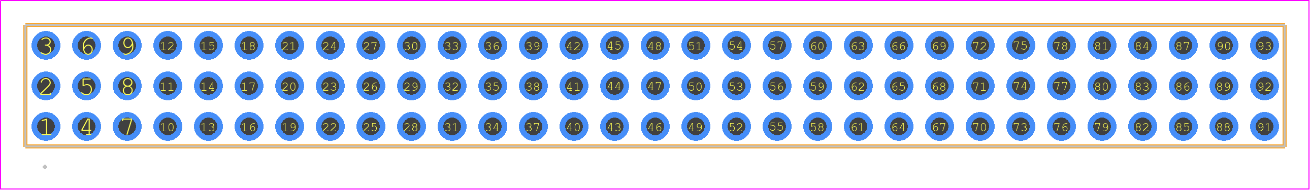 TMMH-131-01-LM-T - SAMTEC PCB footprint - Other - Other - TMMH-131-XX-YY-T