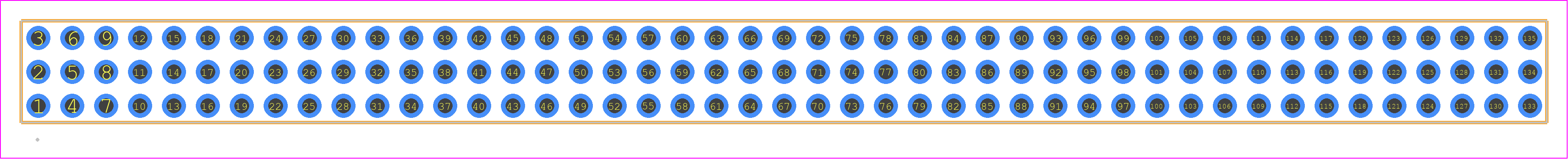 TMMH-145-01-S-T - SAMTEC PCB footprint - Other - Other - TMMH-145-XX-YY-T